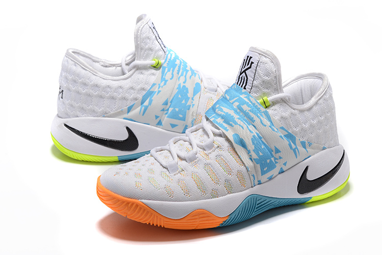 kyrie 2 white and black